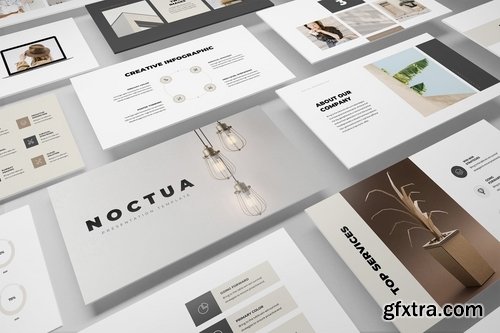 Noctua Minimal PowerPoint and Google Slides Presentation Templates