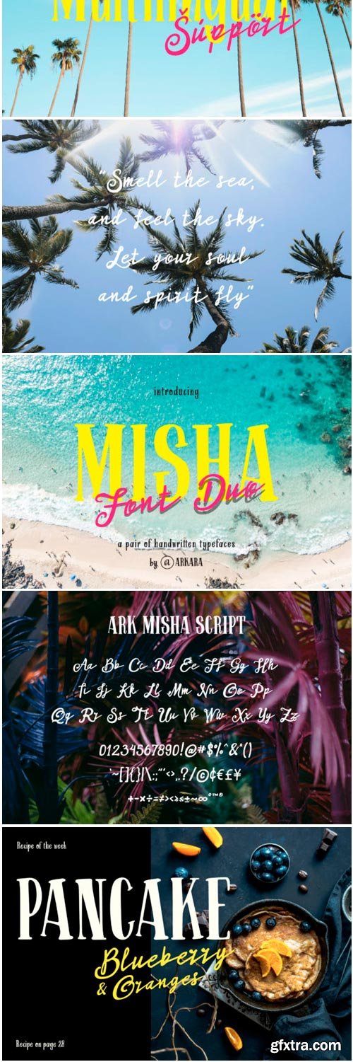 Misha Duo Font