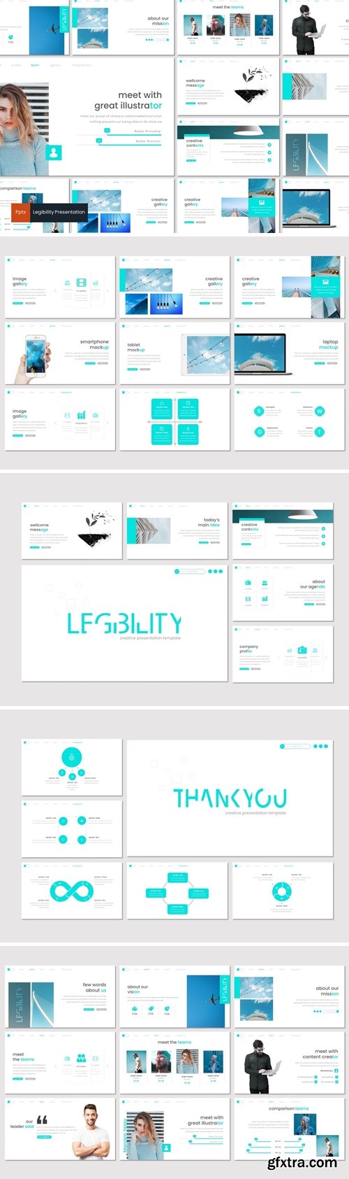 Legibility - Powerpoint, Keynote, Google Slides Templates