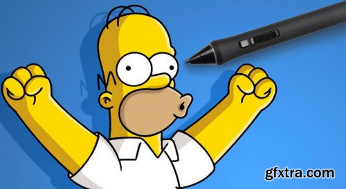 How to draw in the SIMPSONS style