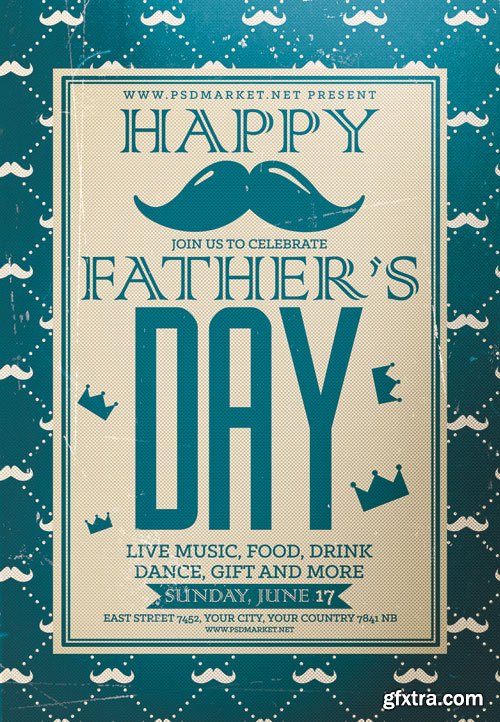 FATHERS DAY FLYER – PSD TEMPLATE