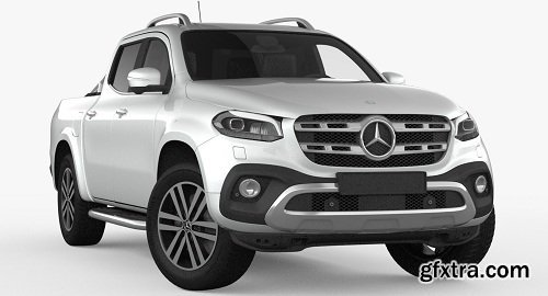 Mercedes Benz X Class Power 2018 3D model