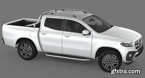 Mercedes Benz X Class Power 2018 3D model