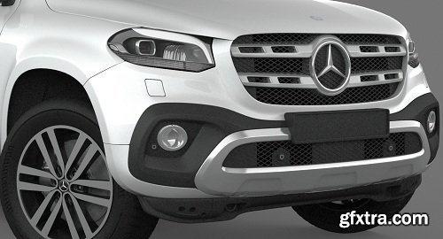 Mercedes Benz X Class Power 2018 3D model