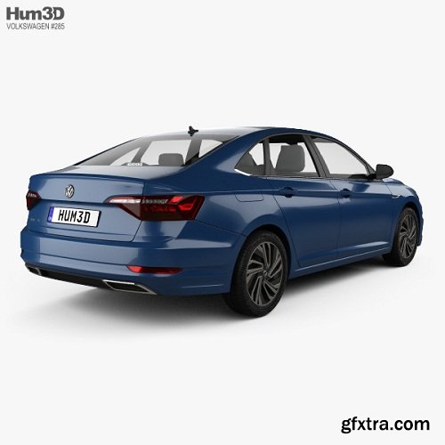 Volkswagen Jetta SEL Premium US-spec 2018 3D Model