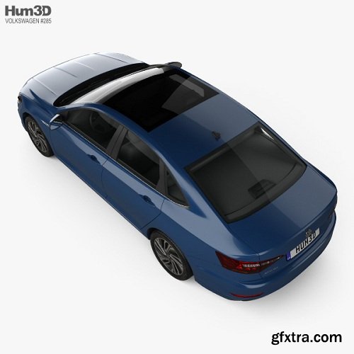 Volkswagen Jetta SEL Premium US-spec 2018 3D Model