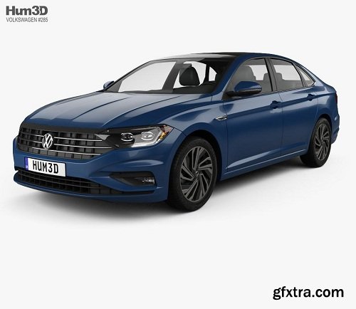 Volkswagen Jetta SEL Premium US-spec 2018 3D Model