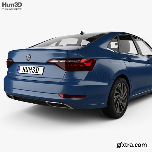 Volkswagen Jetta SEL Premium US-spec 2018 3D Model