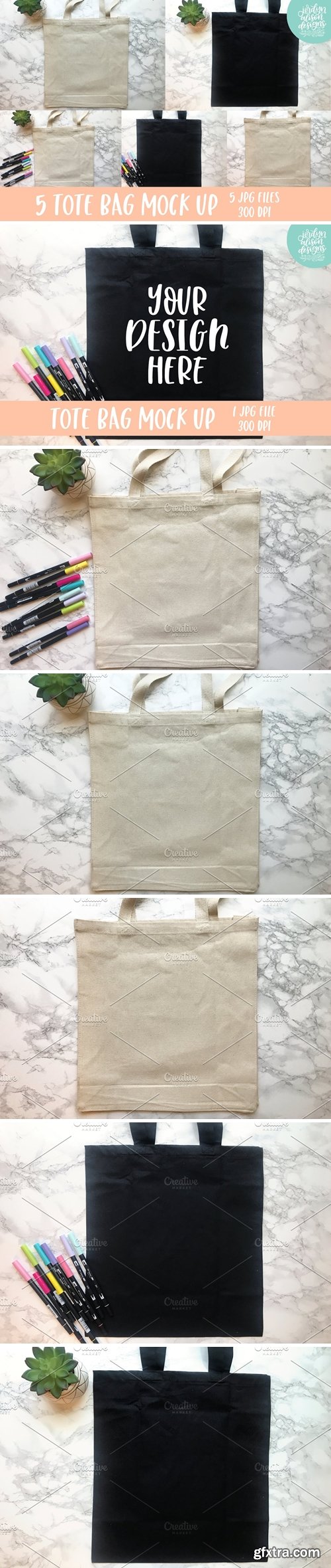 CM - Tote Bag Mockup Bundle 3597348