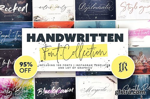 DealJumbo Handwritten Font Collection