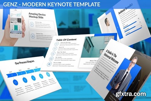 Genz - Modern Keynote Template