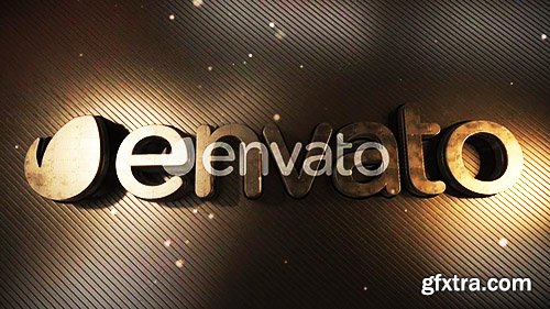 Videohive LED Gold Title 23372526