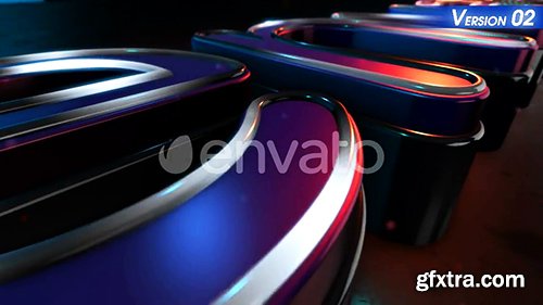 Videohive LED Gold Title 23372526