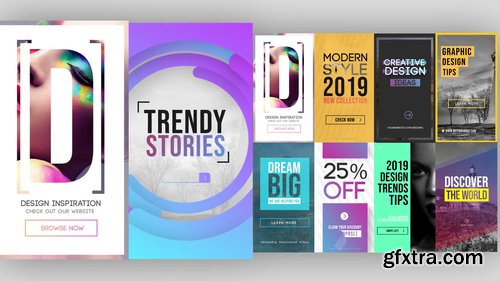 Trendy Instagram Stories Pack 214739