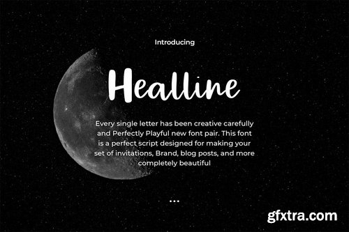 Moonlight - Script Font Duo