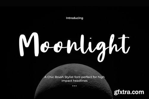 Moonlight - Script Font Duo