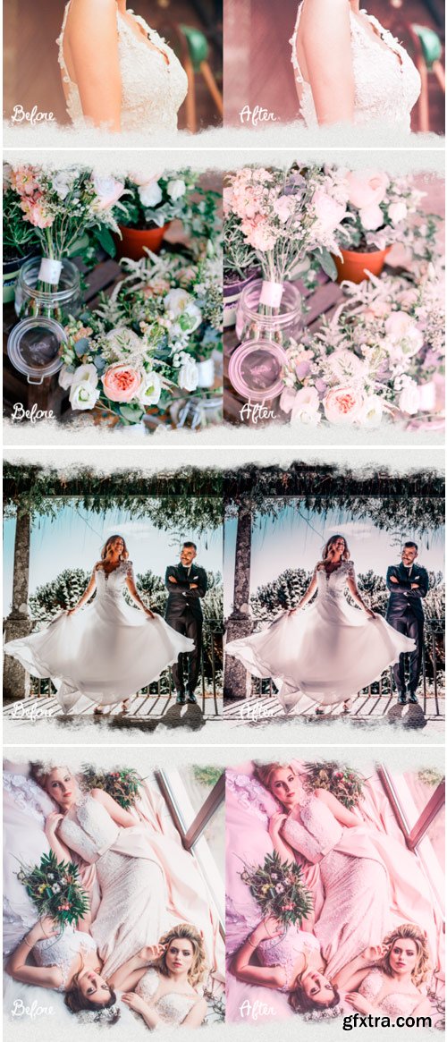 5 Wedding Lightroom Presets Bundle 1323438