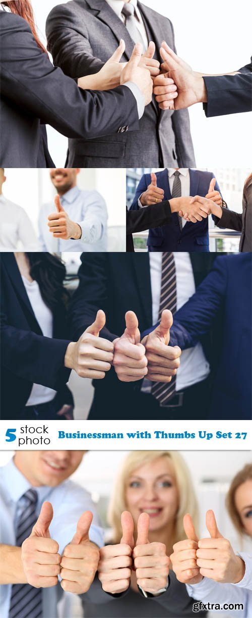 Photos - Businessman with Thumbs Up Set 27