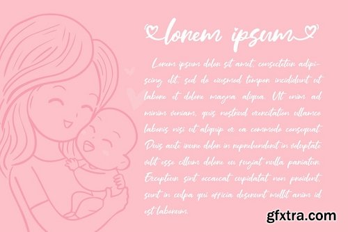 CM - Mother Day Font 3769167