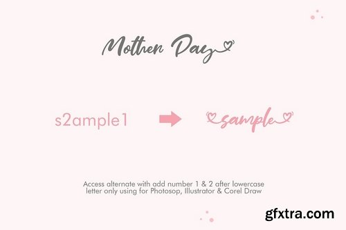 CM - Mother Day Font 3769167