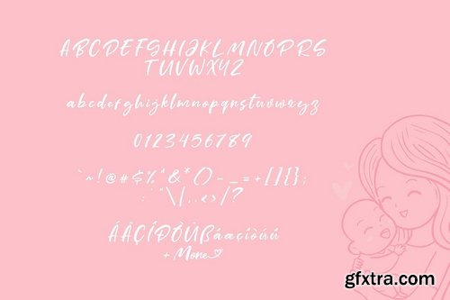 CM - Mother Day Font 3769167