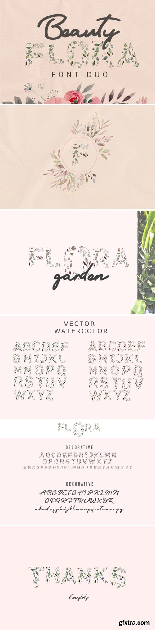 Flora Duo Font