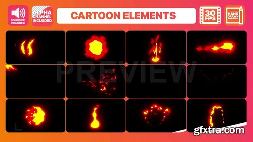 Flame Elements Pack 219566