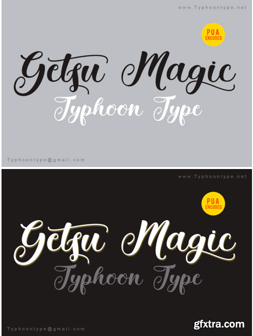 Getsu Magic Font