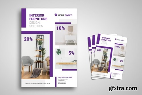 Interior Furniture Promo Flyer