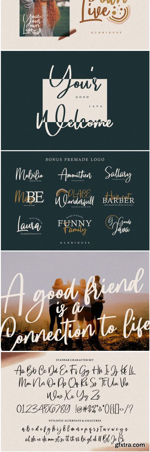 Gloryouss Font