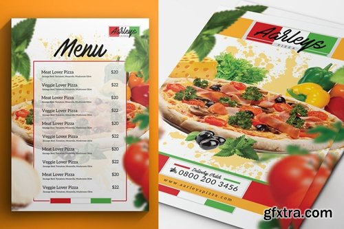 Pizza Menu Flyer