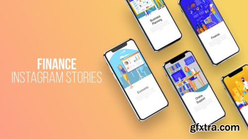 Videohive Finance - Instagram Stories 23797924