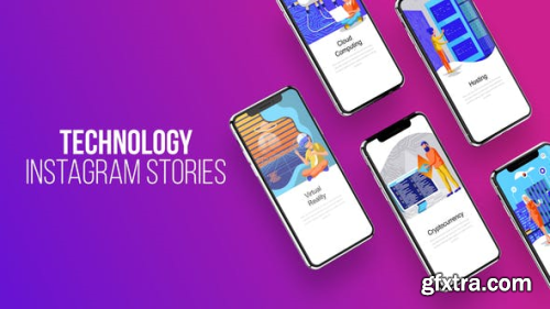 Videohive Technology - Instagram Stories 23798115