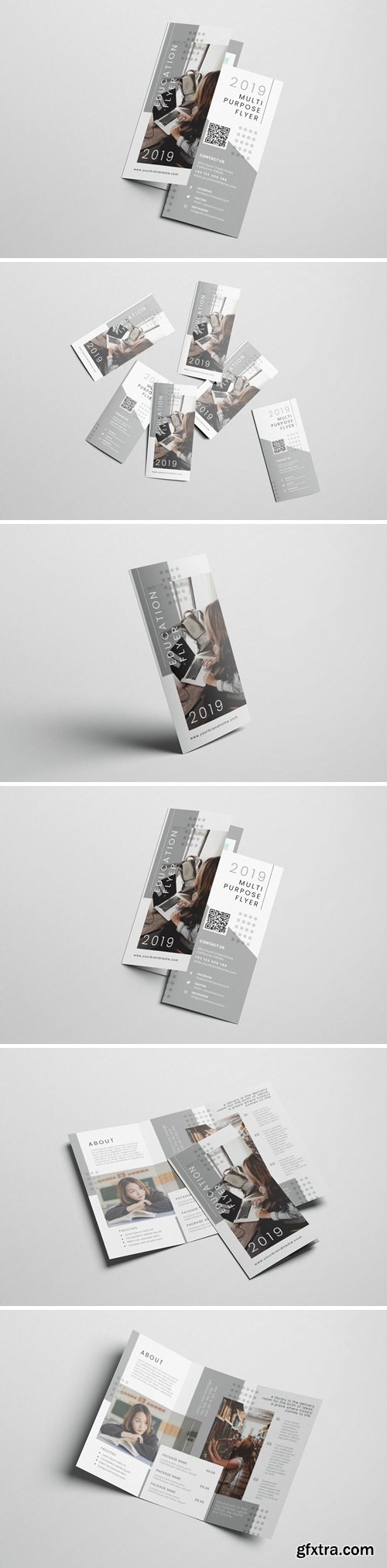 Creative Education AI and PSD Trifold Brochure