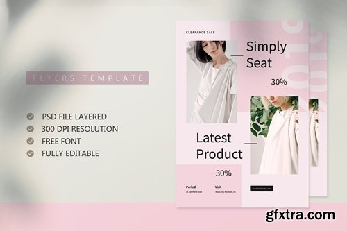 Fashion Flyer template 2