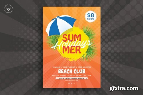 Summer Flyer Template