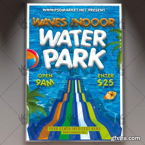 WATER PARK FLYER – PSD TEMPLATE