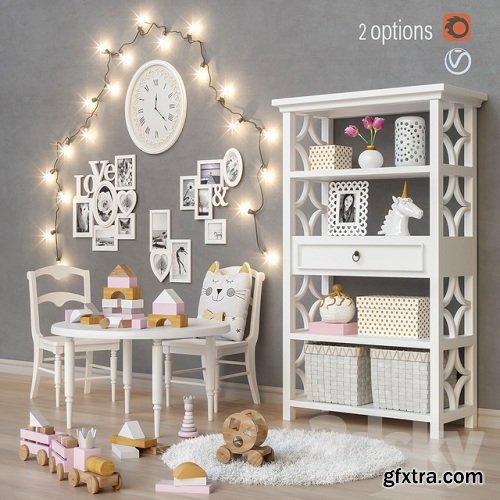 Toys and furniture (2 options) set 22