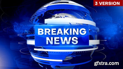 VideoHive Breaking News Intro 23703608