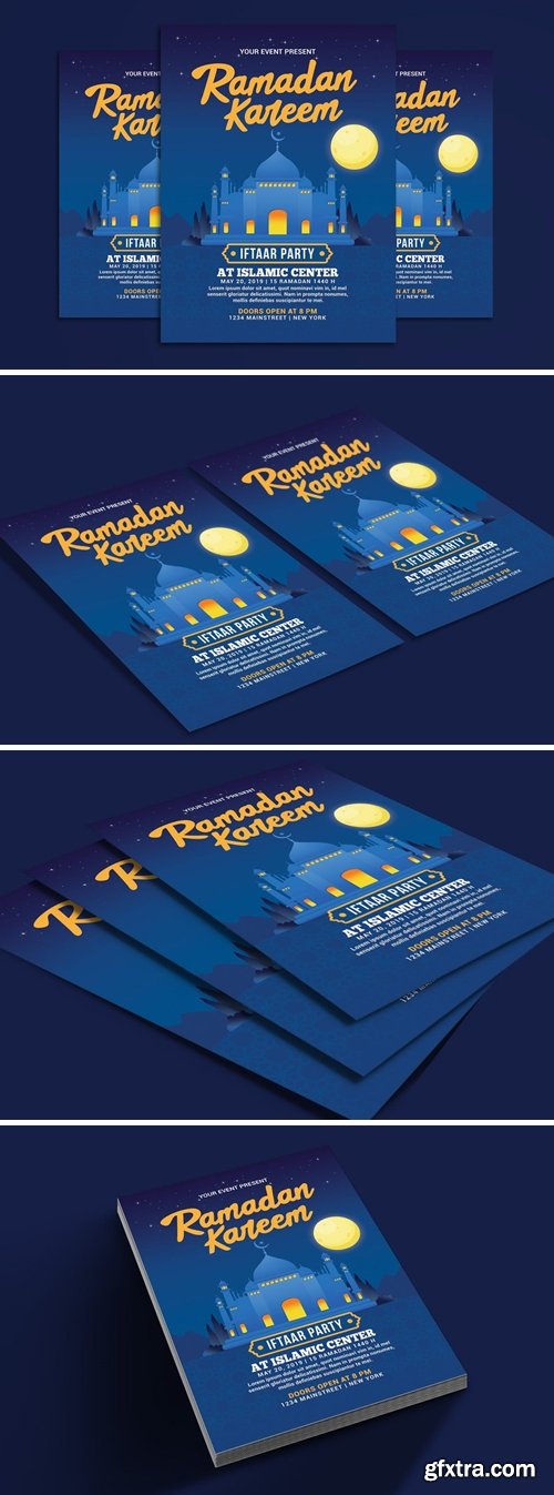 Ramadan Kareem Iftaar Party Flyer - 3B46K9E