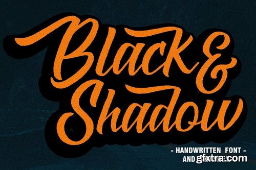 BLACK & SHADOW Font