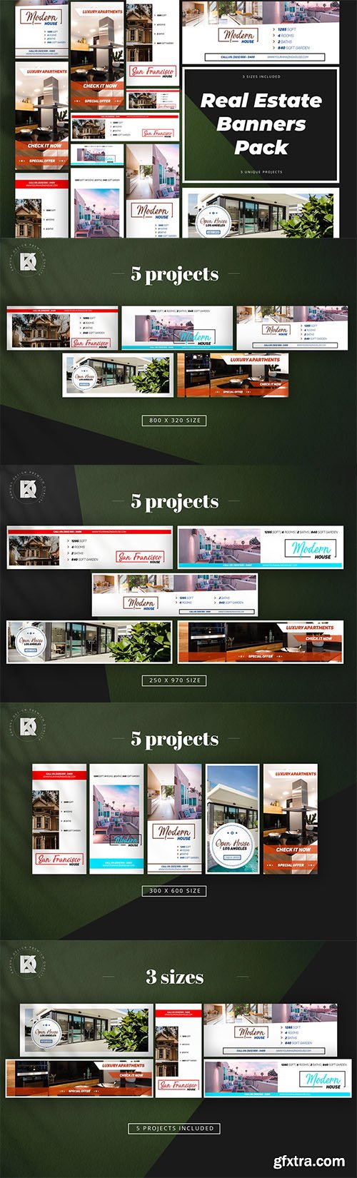 Real Estate Banner Pack