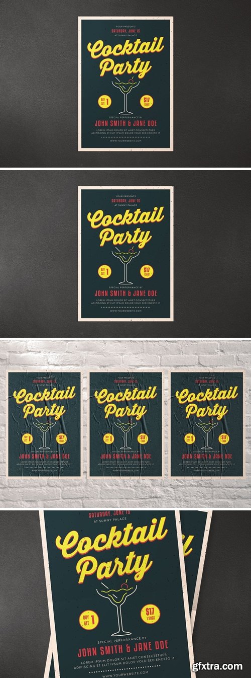 Cocktail Party Flyer