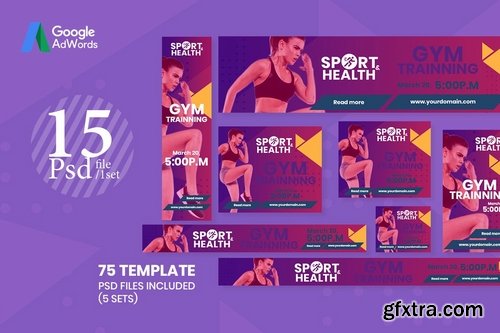 75 Web Ad Banners-Sport and Health 02