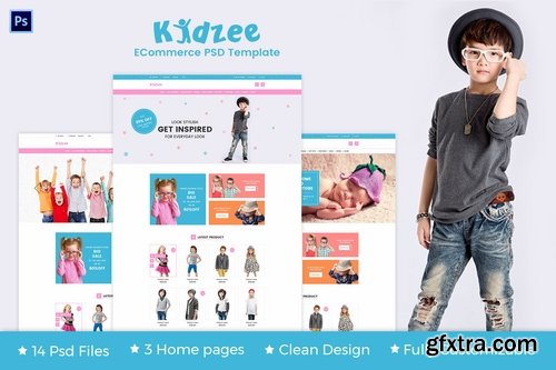 KIDZEE - eCommerce PSD Template