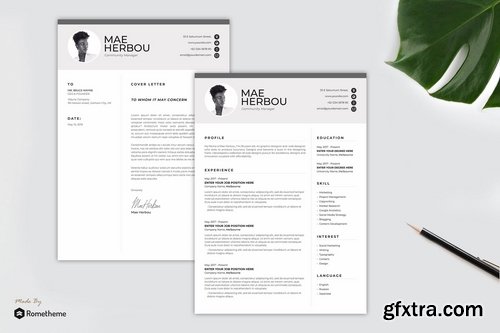 Clean Resume vol. 42