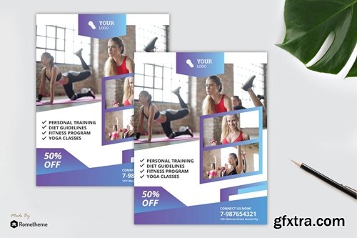 Fitness and Gym Flyer vol. 03