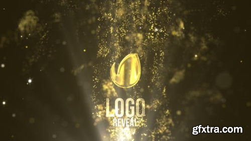 VideoHive Fluid Gold Logo Reveal 23749671