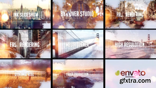 VideoHive Ink Slideshow 13430438