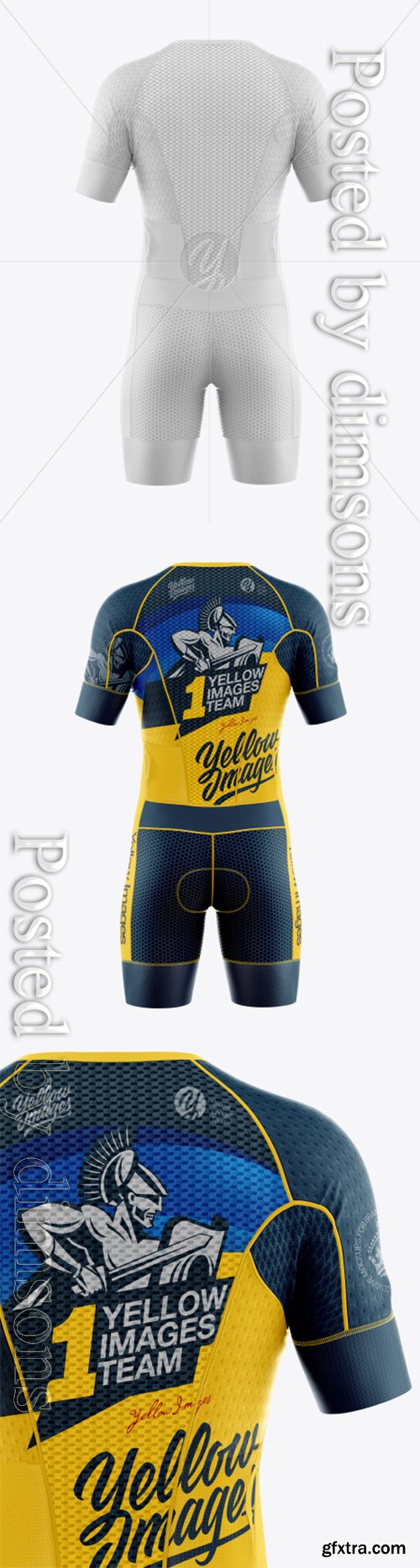 Men’s Cycling Kit Mockup 40038